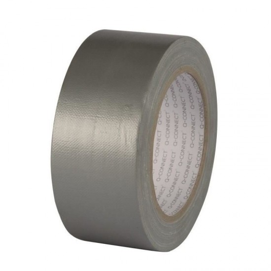 Banda adeziva pentru izolatii Q-CONNECT Duct Tape, 48 mm x 25 m, gri