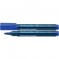 Marker permanent Schneider Maxx 130, scriere de 1 - 3 mm, albastru