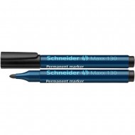 Marker permanent Schneider Maxx 130, scriere de 1 - 3 mm, negru