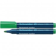 Marker permanent Schneider Maxx 130, scriere de 1 - 3 mm, verde