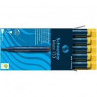 Marker permanent Schneider Maxx 130, scriere de 1 - 3 mm, galben