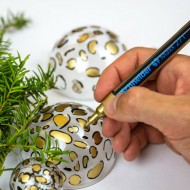 Marker cu vopsea SCHNEIDER Maxx 271, varf rotund 1-2mm - rosu