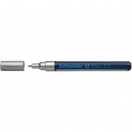 Marker cu vopsea SCHNEIDER Maxx 271, varf rotund 1-2mm - argintiu
