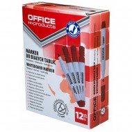 Marker whiteboard OFFICE Products, scriere de 1 - 3 mm, rosu