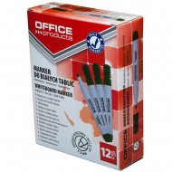 Marker whiteboard OFFICE Products, scriere de 1 - 3 mm, verde
