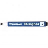 Marker whiteboard DONAU D-Singer B, scriere de 2 - 4 mm, negru