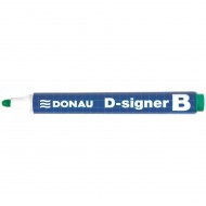 Marker whiteboard DONAU D-Singer B, scriere de 2 - 4 mm, verde