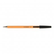 Pix fara mecanism Q-CONNECT Yellow Fine, scriere de 0.4 mm, negru