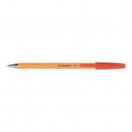 Pix fara mecanism Q-CONNECT Yellow Fine, scriere de 0.4 mm, rosu