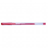Pix transparent cu gel, varf 0.5mm, Office Products - rosu