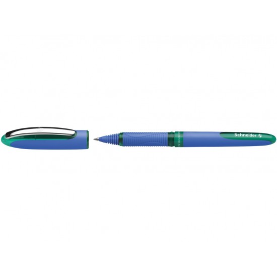 Roller cu cerneala SCHNEIDER One Hybrid C, ball point 0.3mm - scriere verde