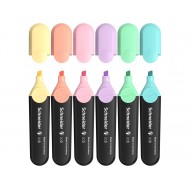 Textmarker Schneider Job Pastel 6/set