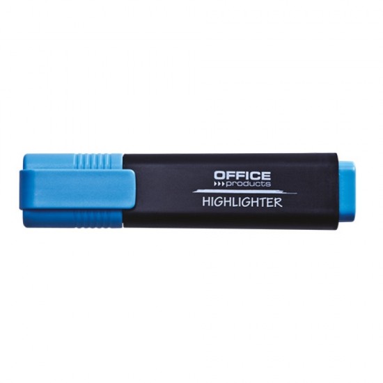 Textmarker varf lat 1-3mm, Office Products - albastru
