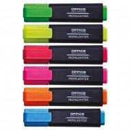 Textmarker OFFICE Products, scriere de 1 -5 mm, set 6 culori