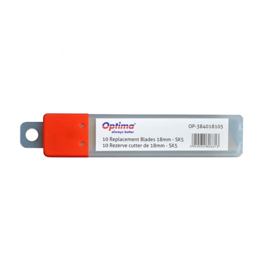 Rezerve cutter 18mm SK7, 10 buc/set, Optima
