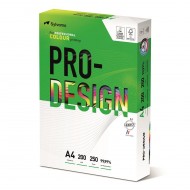 Carton alb PRO-DESIGN, A4, 200 gr, clasa A++, neteda si satinata, alb 168 CIE, 250 coli carton/top