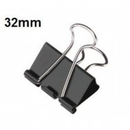 Clip hartie 32mm, 12buc/cutie, Office Products - negru
