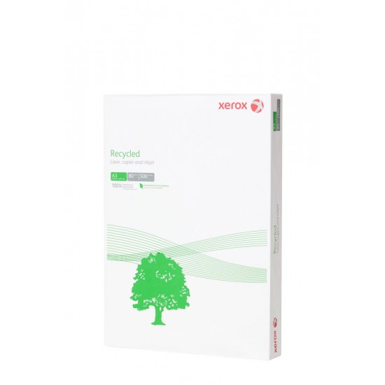 Hartie copiator reciclata A3, 80g, Xerox Recycled