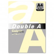 Hartie color pentru copiator A4, 80g/mp, 100coli/top, Double A - pastel cheese