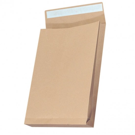 Plic B4 kraft siliconic burduf 150(250x353x150mm)10buc/set