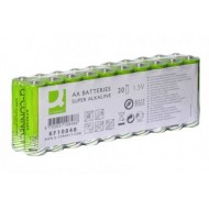 Baterii Q-CONNECT, alcaline, R6, AA, 1.5 v, 20 buc/set