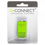Baterii Q-CONNECT, alcaline, LR61, 9 v, blister