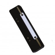Alonje indosariere DONAU din platic, sina metal, 25 buc/set, negru