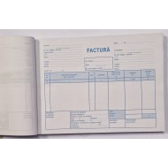 Facturier autocopiativ cu TVA, A5, 3 exemplare