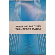 Foaie de parcurs autovehicule marfa, A4