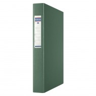 Caiet mecanic DONAU A4, 40mm, 4 inele de 25 mm, cu eticheta, verde