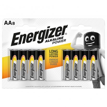 Baterii alkaline AA, 8...