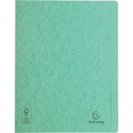 Dosar carton cu sina verde cerat Exacompta