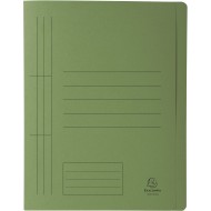 Dosar Carton Sina, 250 Gr/Mp, Verde, Exacompta