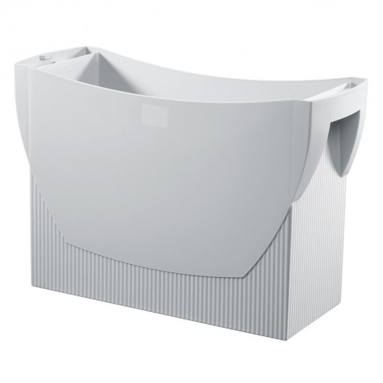 Suport dosare suspendabile HAN Swing pentru 20 dosare, 390 x 150 x 260 mm, gri