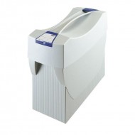 Suport dosare suspendabile HAN Swing pentru 20 dosare, cu capac si maner, 390 x 150 x 260 mm, gri