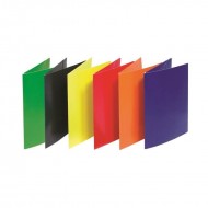Mapa din carton OFFICE Products, cu elastic vertical, carton 300 gsm, portocaliu