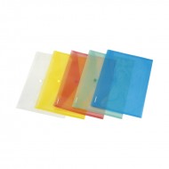 Mapa din plastic DONAU cu capsa, A4 (330 x235 mm), 180 microni, transparent