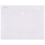 Mapa din plastic DONAU cu capsa, C5 (240 x 185 mm), 180 microni, transparent