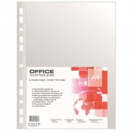 Folie protectie OFFICE Products, A4, cristal, 40 microni, 100 file/set