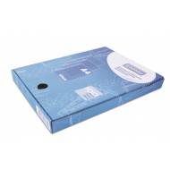 Folie protectie DONAU, A4, cristal, 50 microni, in dispenser carton cu 100 file
