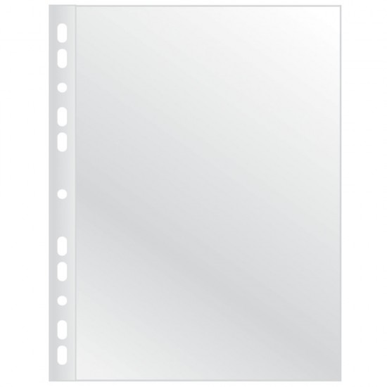 Folie protectie pentru documente A4, 75 microni, 100 folii/set, Q-Connect - cristal