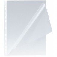 Folie protectie "L" pentru documente A4, 150 microni, 100 folii/set, Q-Connect - cristal