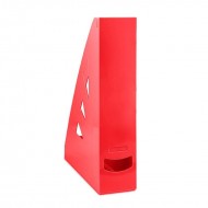 Suport vertical din plastic OFFICE Products, 70 mm, rosu