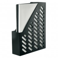 Suport vertical plastic pentru cataloage HAN Klassik - negru