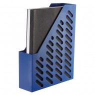 Suport vertical plastic pentru cataloage HAN Klassik - albastru