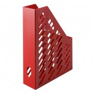 Suport vertical plastic pentru cataloage HAN Klassik - rosu