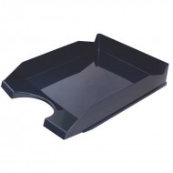 Tavita documente OFFICE Products, plastic lucios, albastru inchis