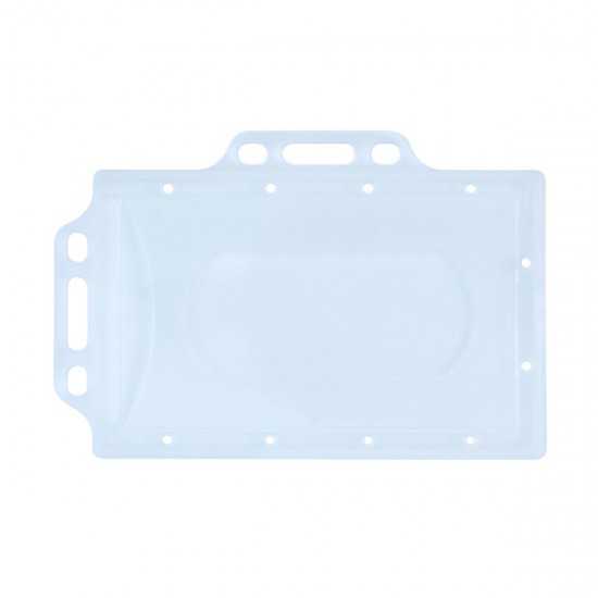 Port card universal DONAU, uz vertical sau orizontal, interior 85 x 50 mm, polipropilena, transparent
