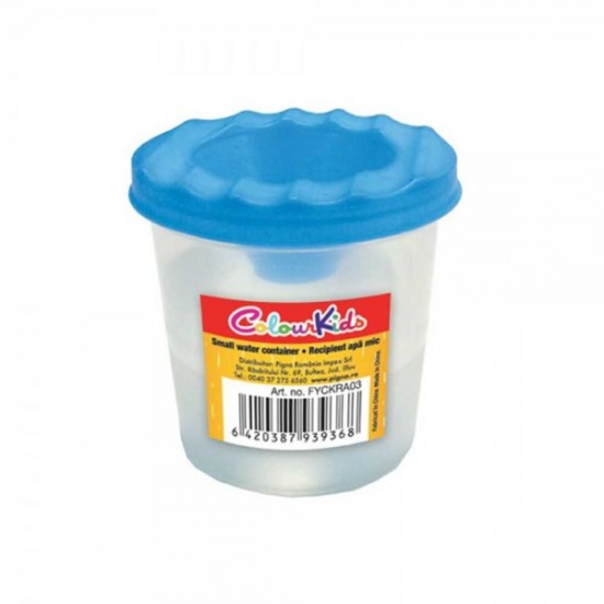 Pahar Apa Din Plastic Pentru Pictura Colour Kids Mic