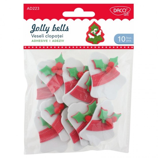 Accesorii craft - Veseli clopotei spuma 3D DACO